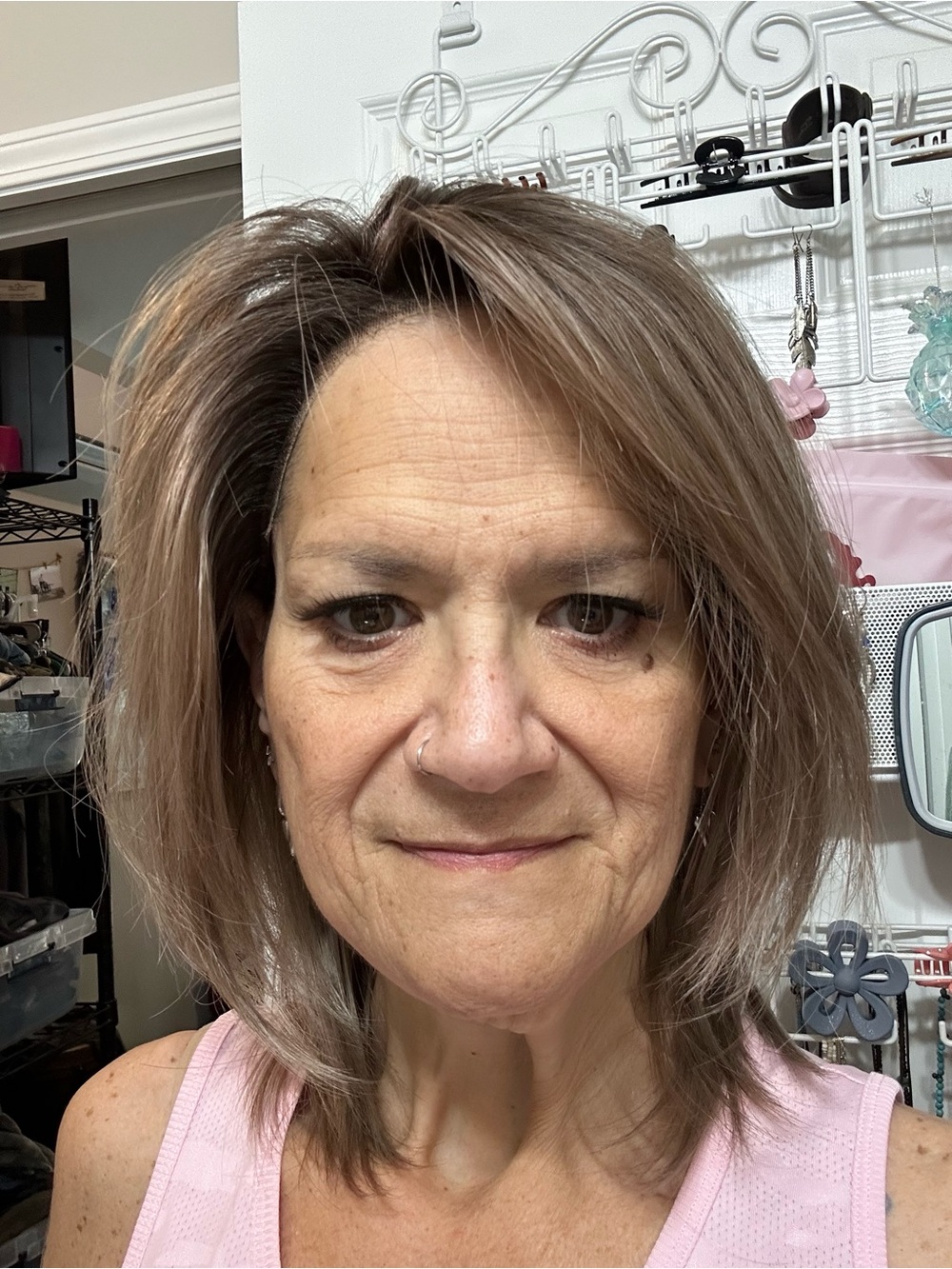 CSC Malone NWT Light Ash Brown Layered Wig